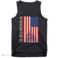 Washington Dc Flag Of The United States Tank Top thumb 0