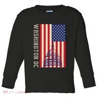 Washington Dc Flag Of The United States Toddler Long Sleeve Shirt thumb 0