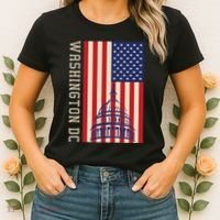 Washington Dc Flag Of The United States Women's T-Shirt thumb 2