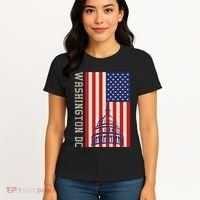 Washington Dc Flag Of The United States Women's T-Shirt thumb 4