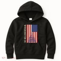 Washington Dc Flag Of The United States Kids Hoodie thumb 0