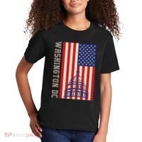 Washington Dc Flag Of The United States Kids T-Shirt thumb 2