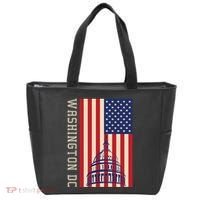 Washington Dc Flag Of The United States Tote Bag thumb 0