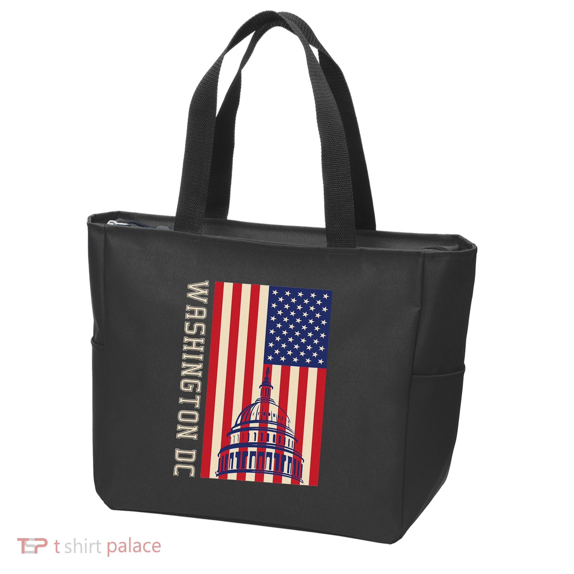 Washington Dc Flag Of The United States Tote Bag