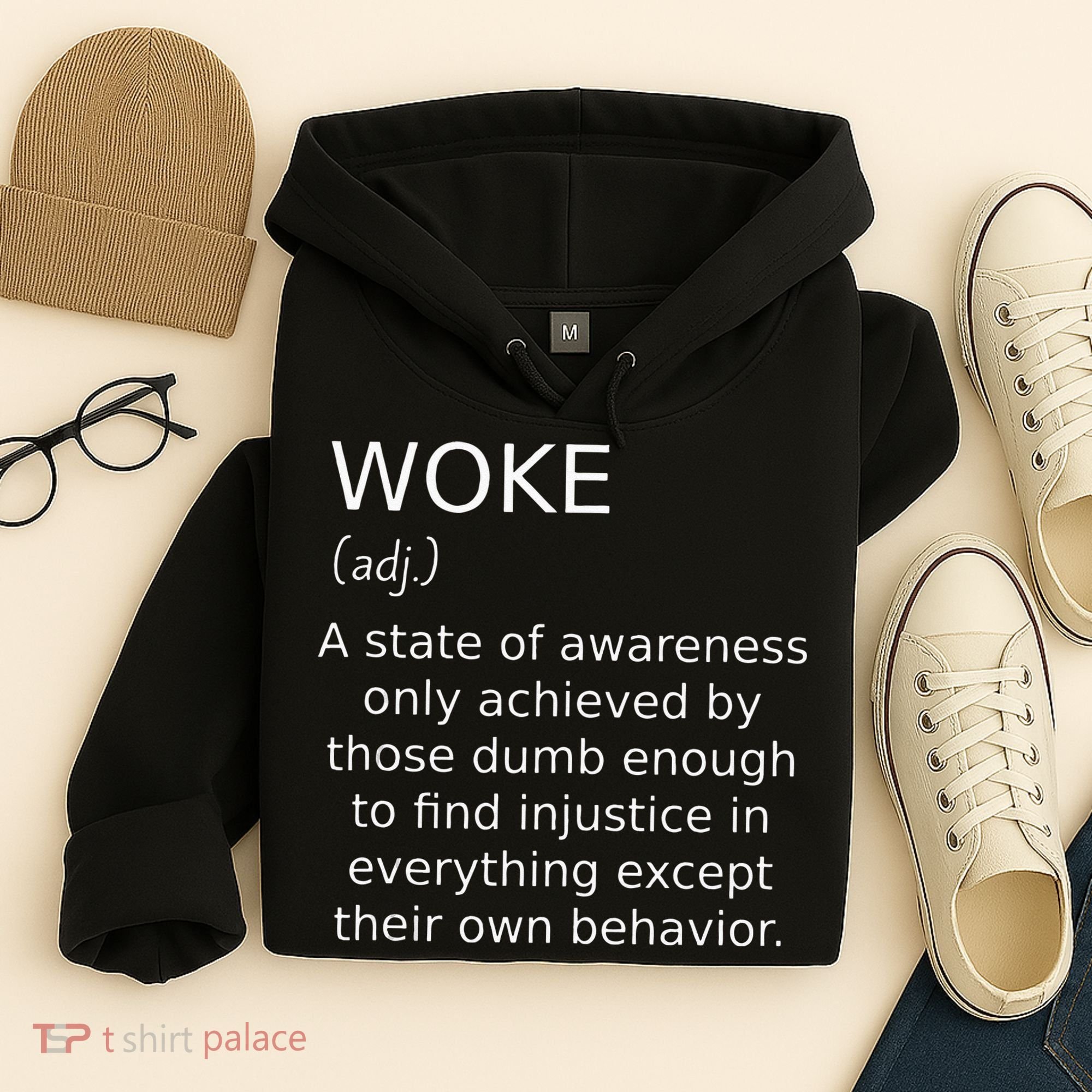 Woke Definition Funny Anti Woke Saying Anti Woke Hoodie