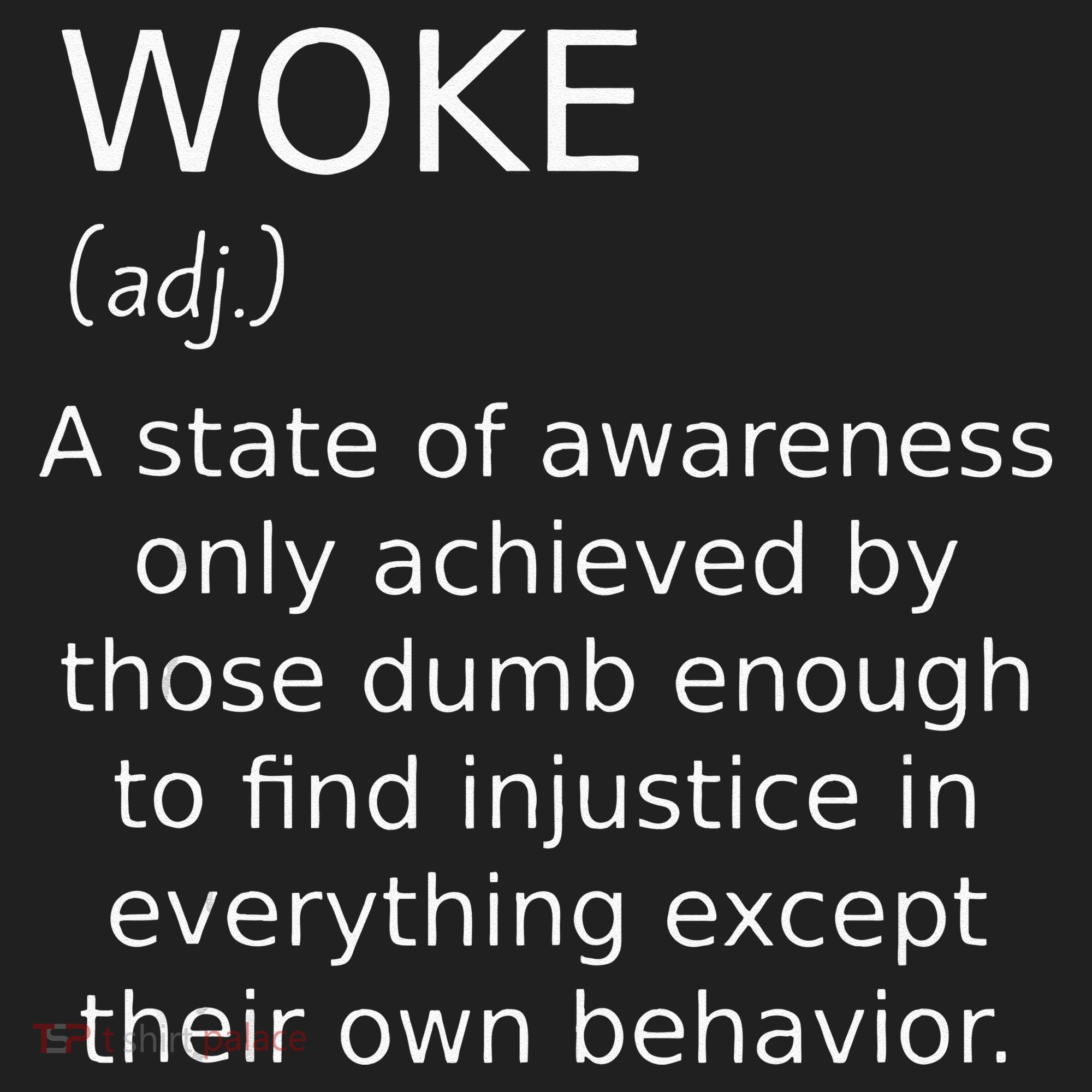 Woke Definition Funny Anti Woke Saying Anti Woke District V.I.T. Heavyweight Hoodie