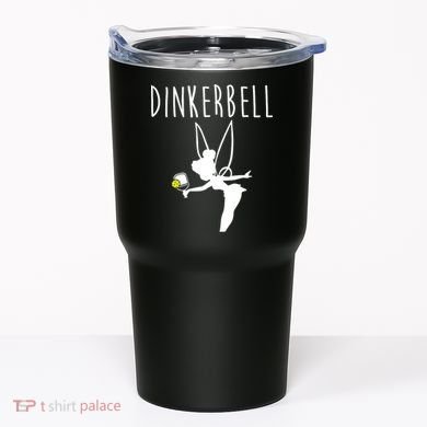 Wo Dinkerbell Funny Pickleball Tumbler