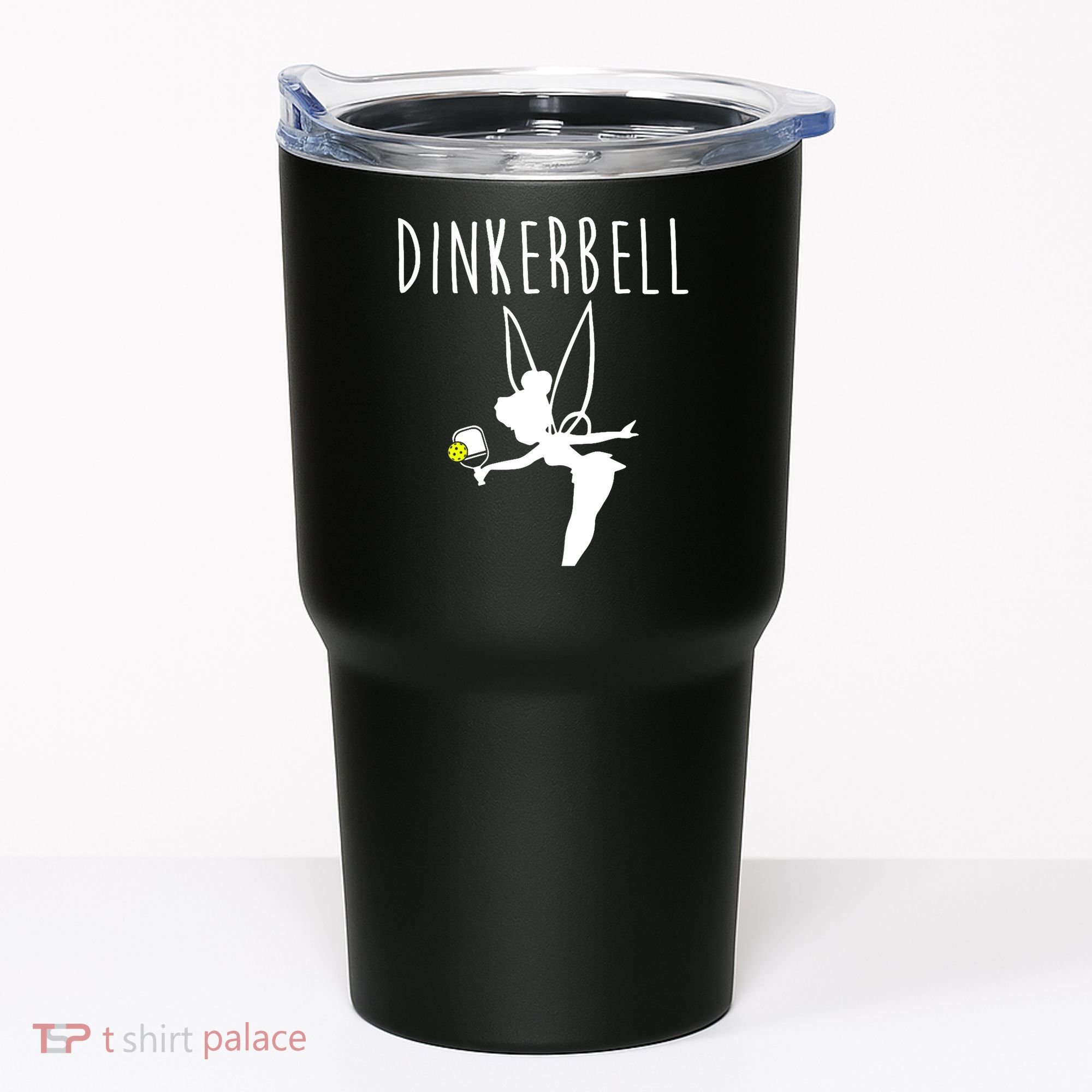 Wo Dinkerbell Funny Pickleball Tumbler