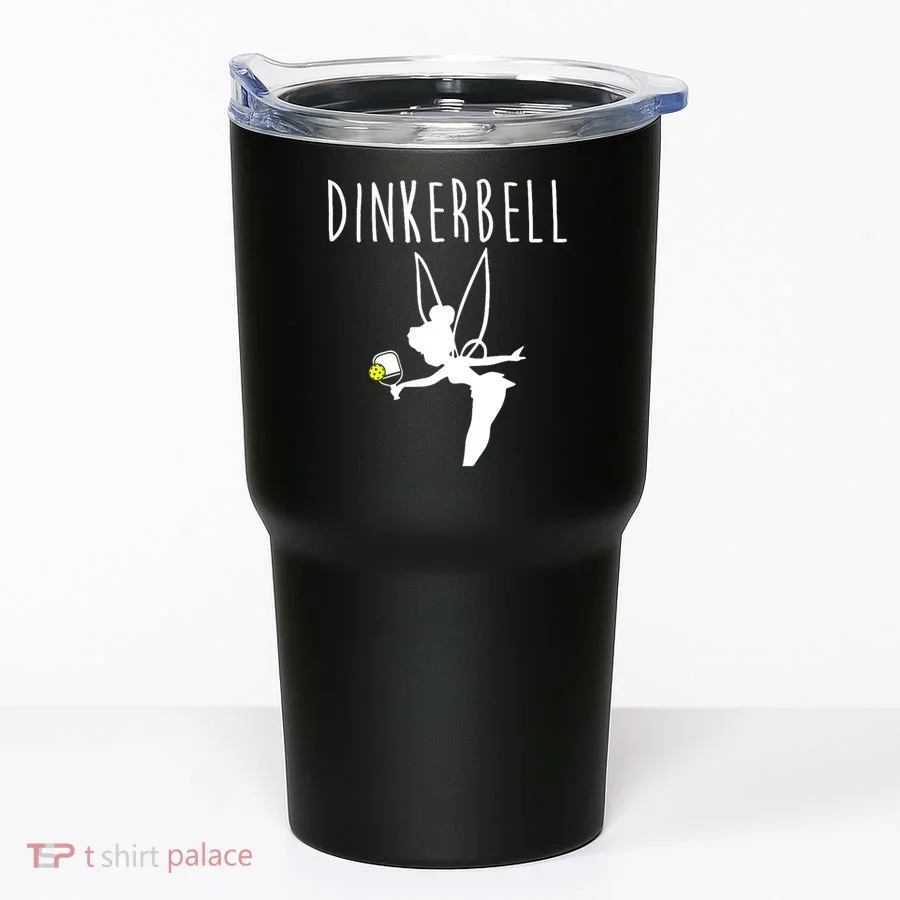 Wo Dinkerbell Funny Pickleball Tumbler