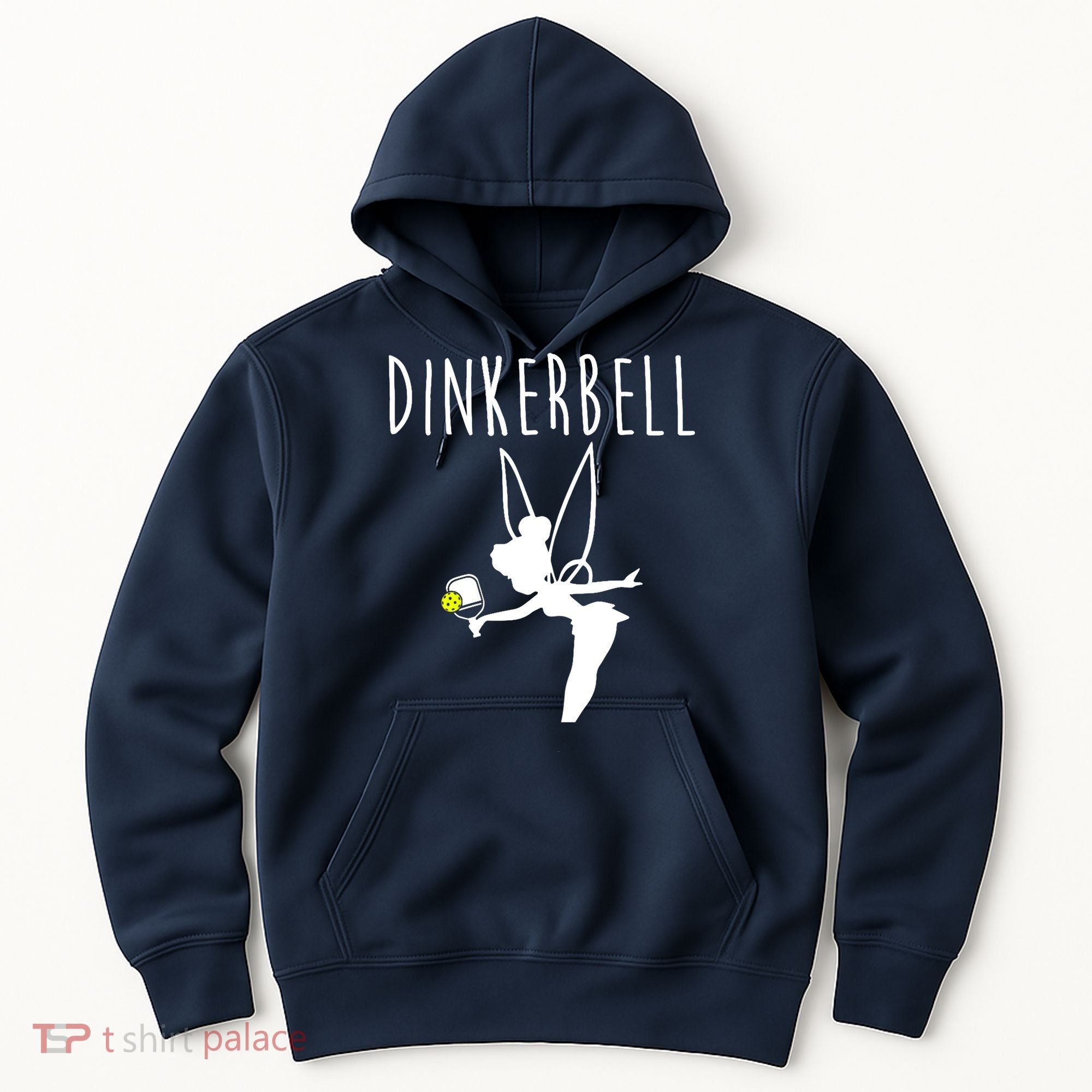Wo Dinkerbell Funny Pickleball Hoodie
