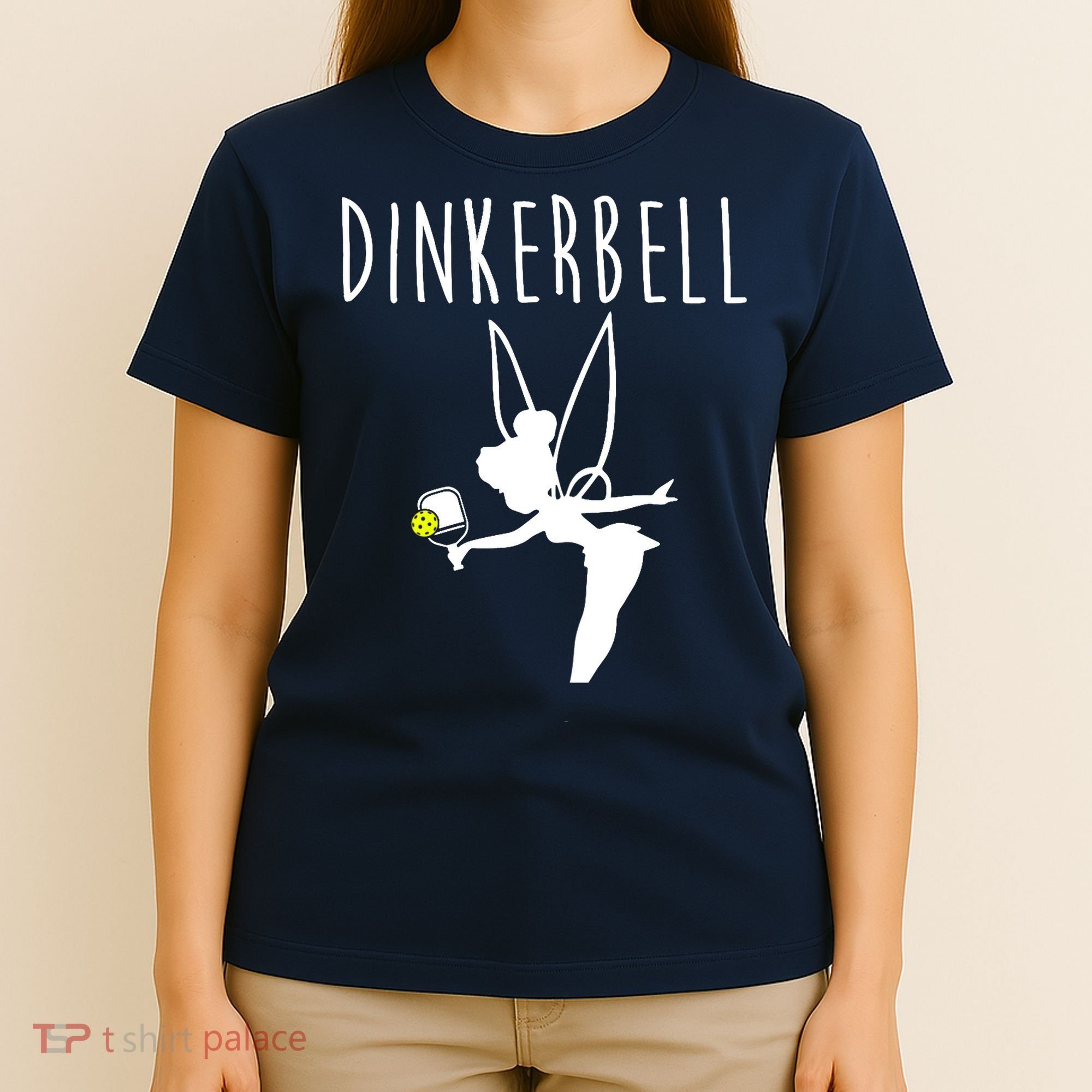 Wo Dinkerbell Funny Pickleball T-Shirt