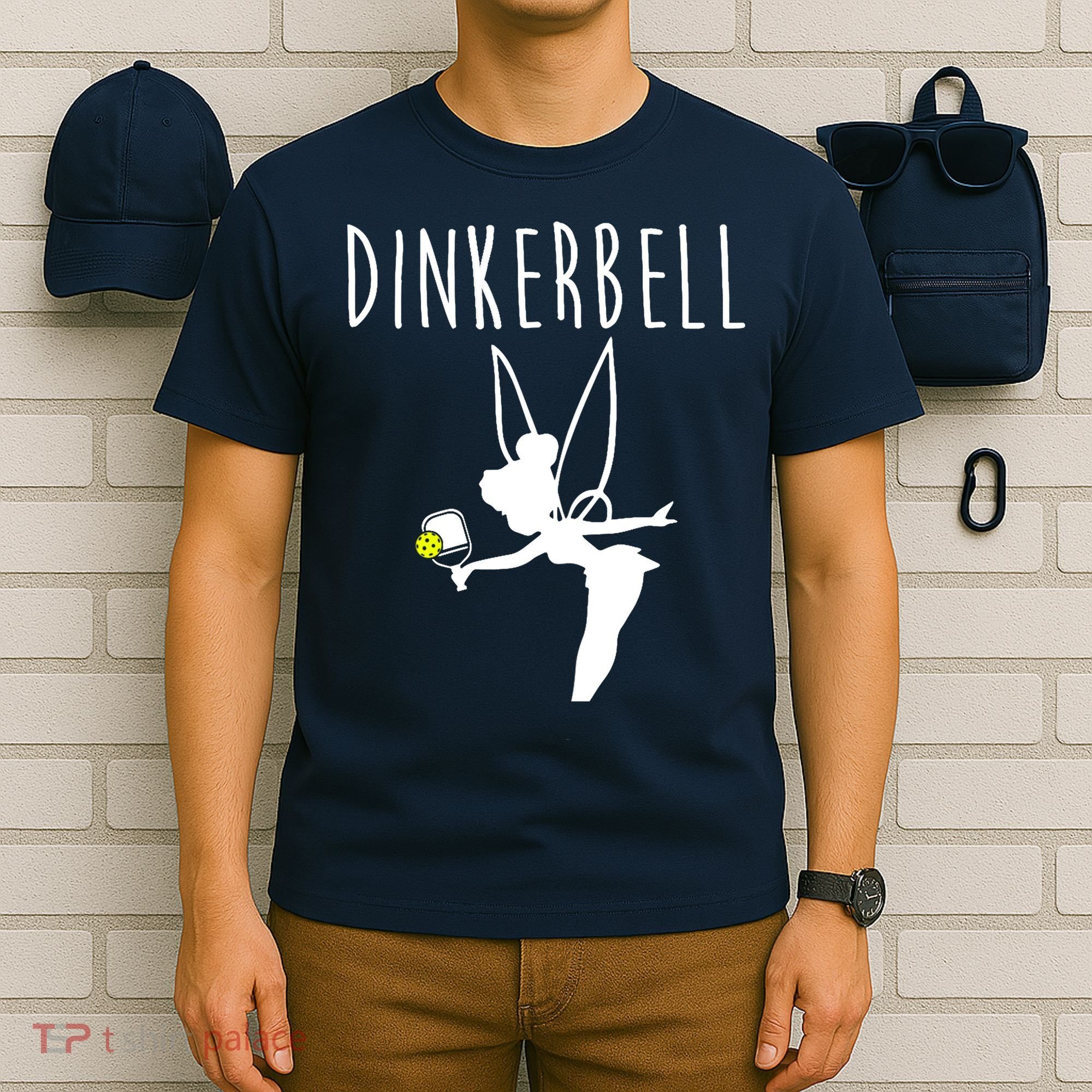 Wo Dinkerbell Funny Pickleball T-Shirt