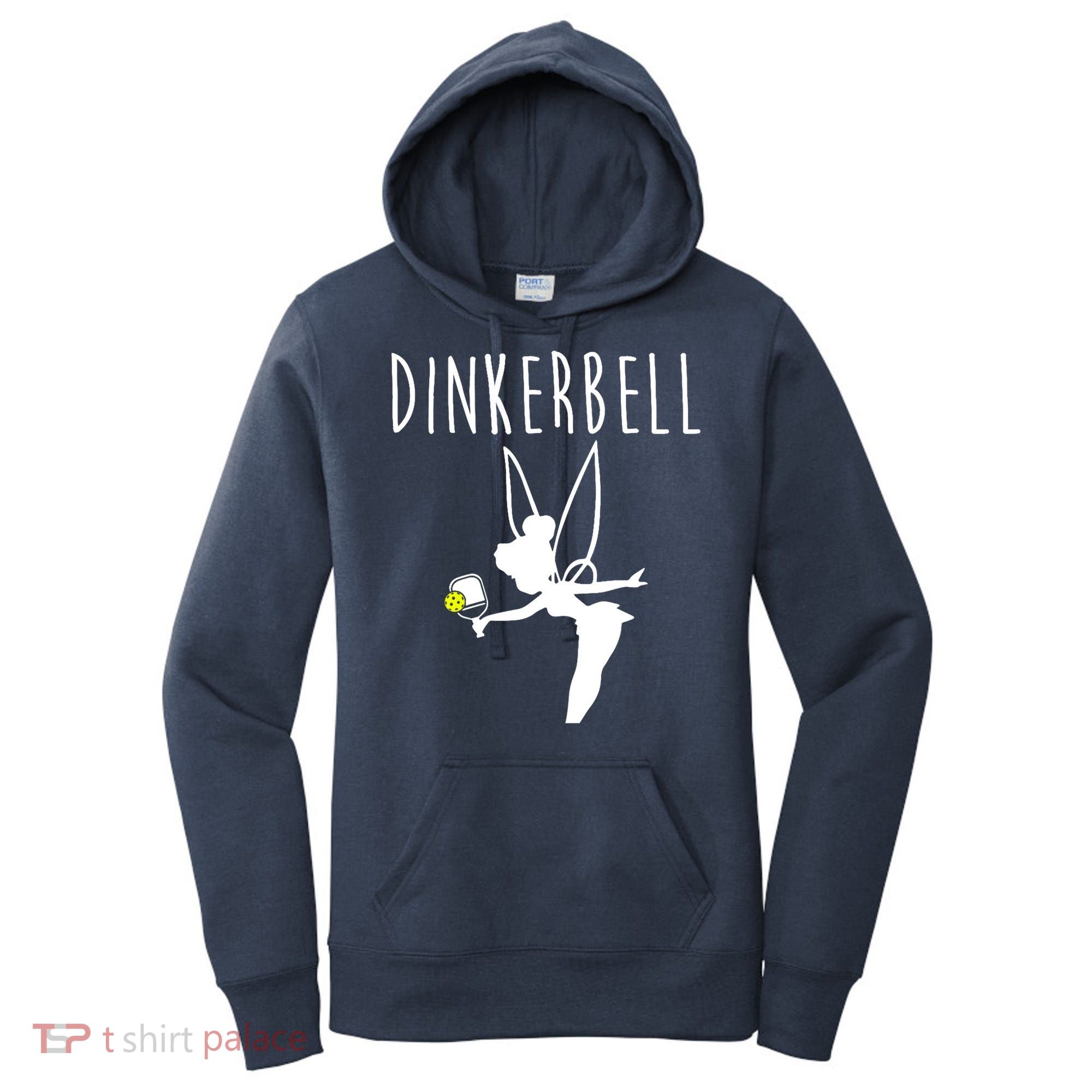 Wo Dinkerbell Funny Pickleball Women's Hoodie