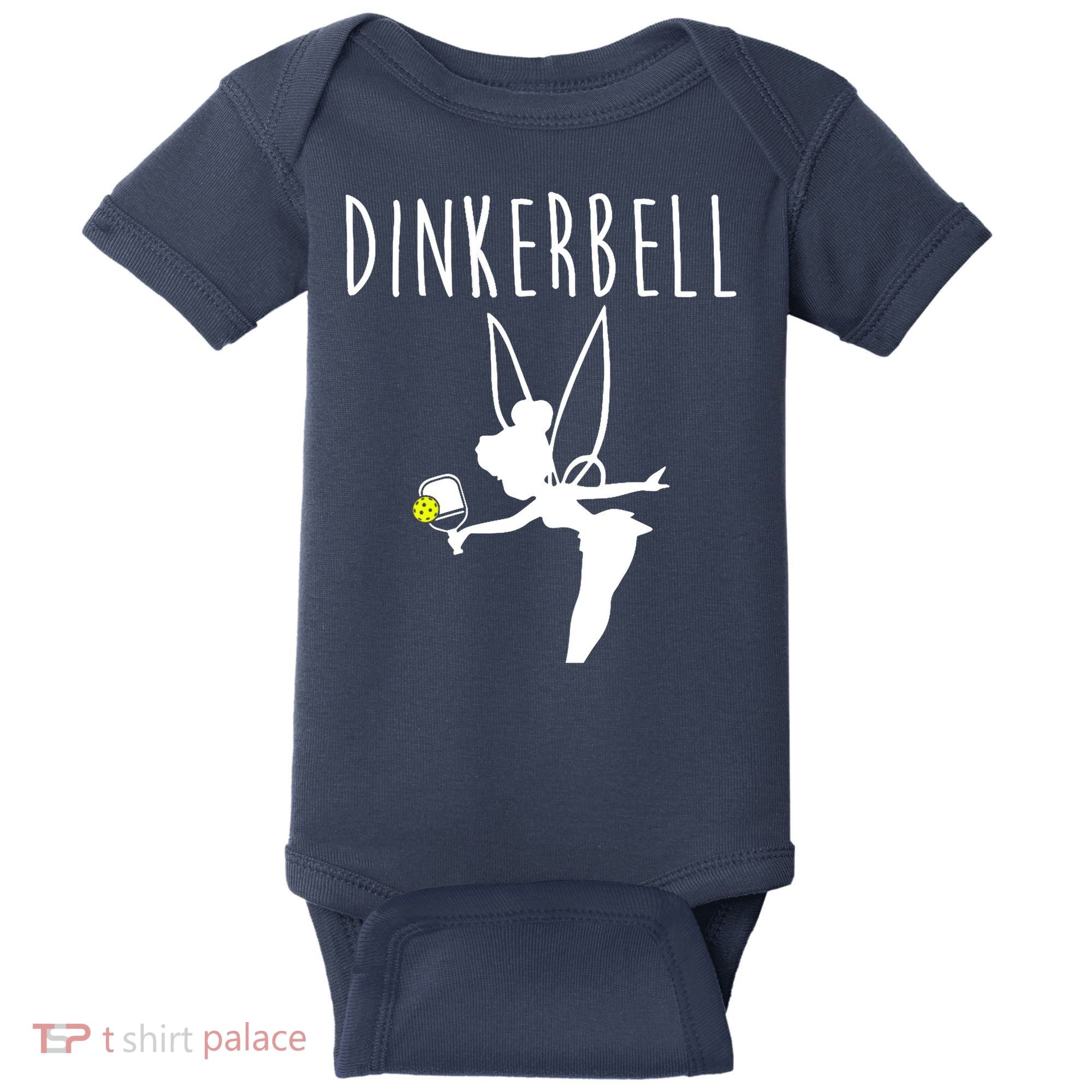 Wo Dinkerbell Funny Pickleball Baby Bodysuit