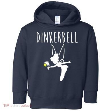 Wo Dinkerbell Funny Pickleball Toddler Hoodie
