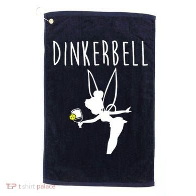 Wo Dinkerbell Funny Pickleball Golf Towel