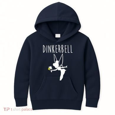 Wo Dinkerbell Funny Pickleball Kids Hoodie