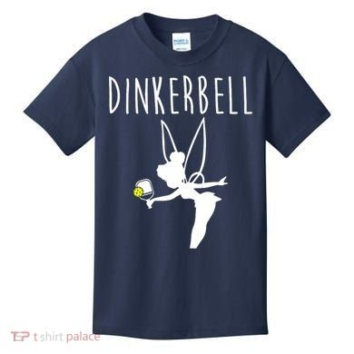 Wo Dinkerbell Funny Pickleball Kids T-Shirt