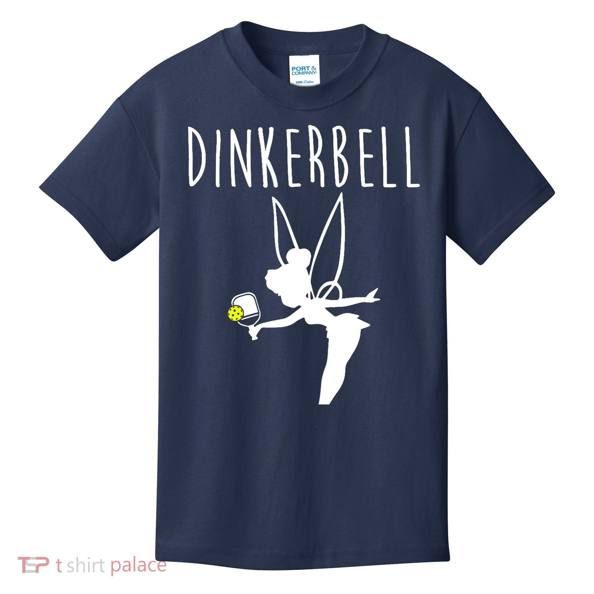 Wo Dinkerbell Funny Pickleball Kids T-Shirt