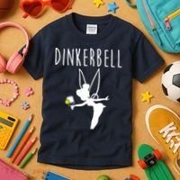 Wo Dinkerbell Funny Pickleball Kids T-Shirt thumb 3