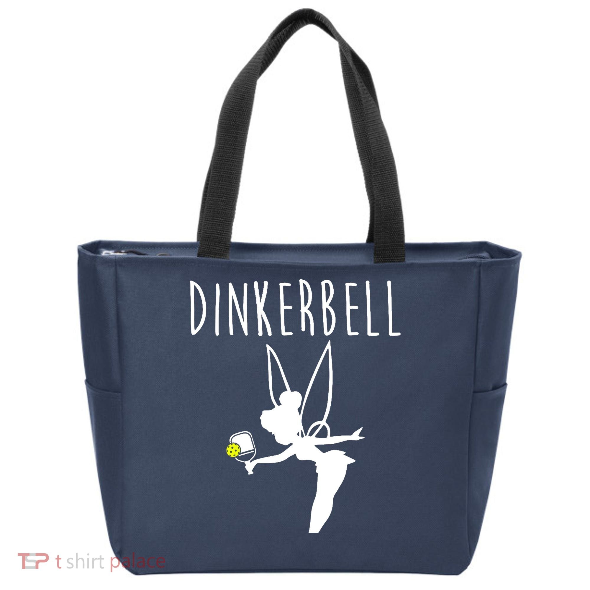 Wo Dinkerbell Funny Pickleball Tote Bag