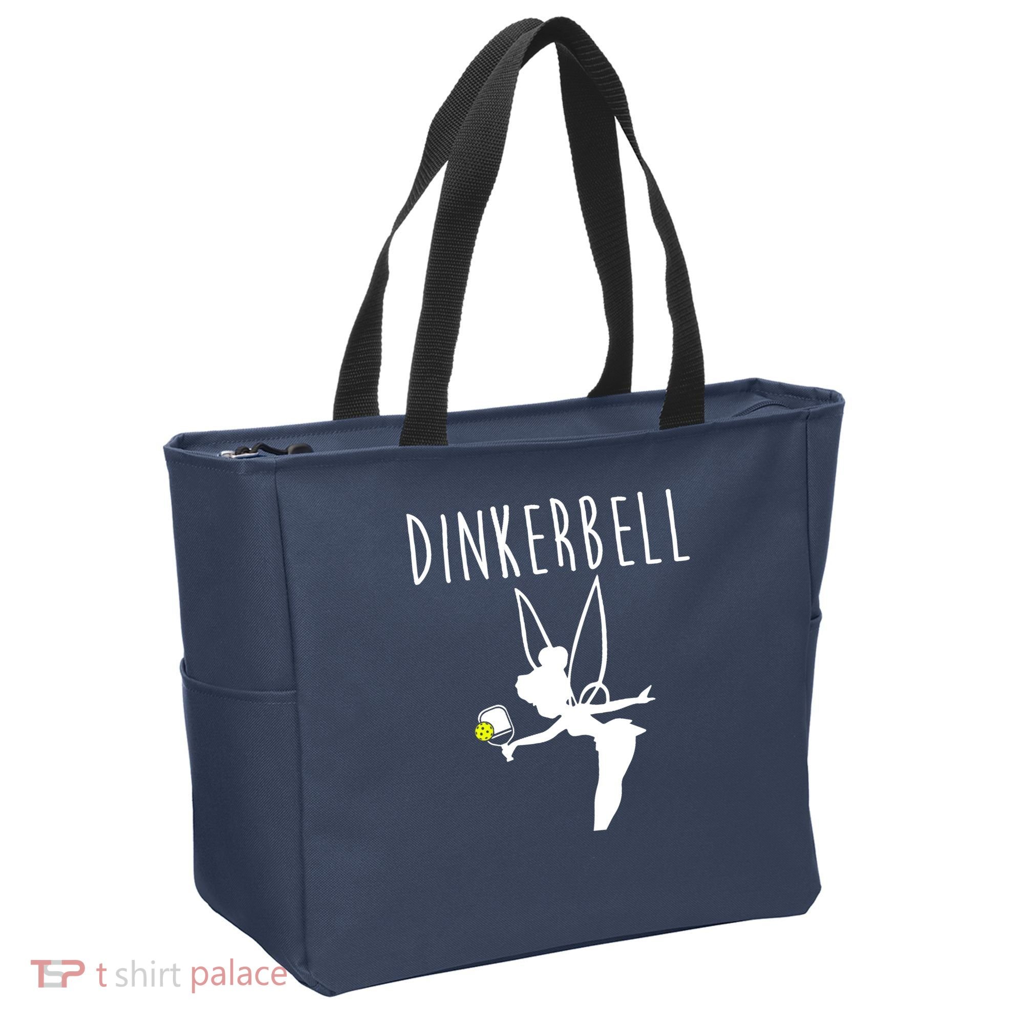 Wo Dinkerbell Funny Pickleball Tote Bag