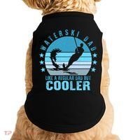 Waterski Dad Fathers Day Ski Lover Dad Water Skiing Rider Gift Doggie Tank thumb 0