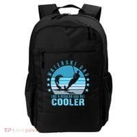 Waterski Dad Fathers Day Ski Lover Dad Water Skiing Rider Gift Backpack thumb 0