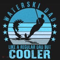 Waterski Dad Fathers Day Ski Lover Dad Water Skiing Rider Gift Pajama Set thumb 2