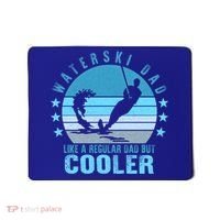 Waterski Dad Fathers Day Ski Lover Dad Water Skiing Rider Gift Mousepad thumb 0