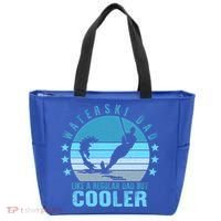 Waterski Dad Fathers Day Ski Lover Dad Water Skiing Rider Gift Tote Bag thumb 0