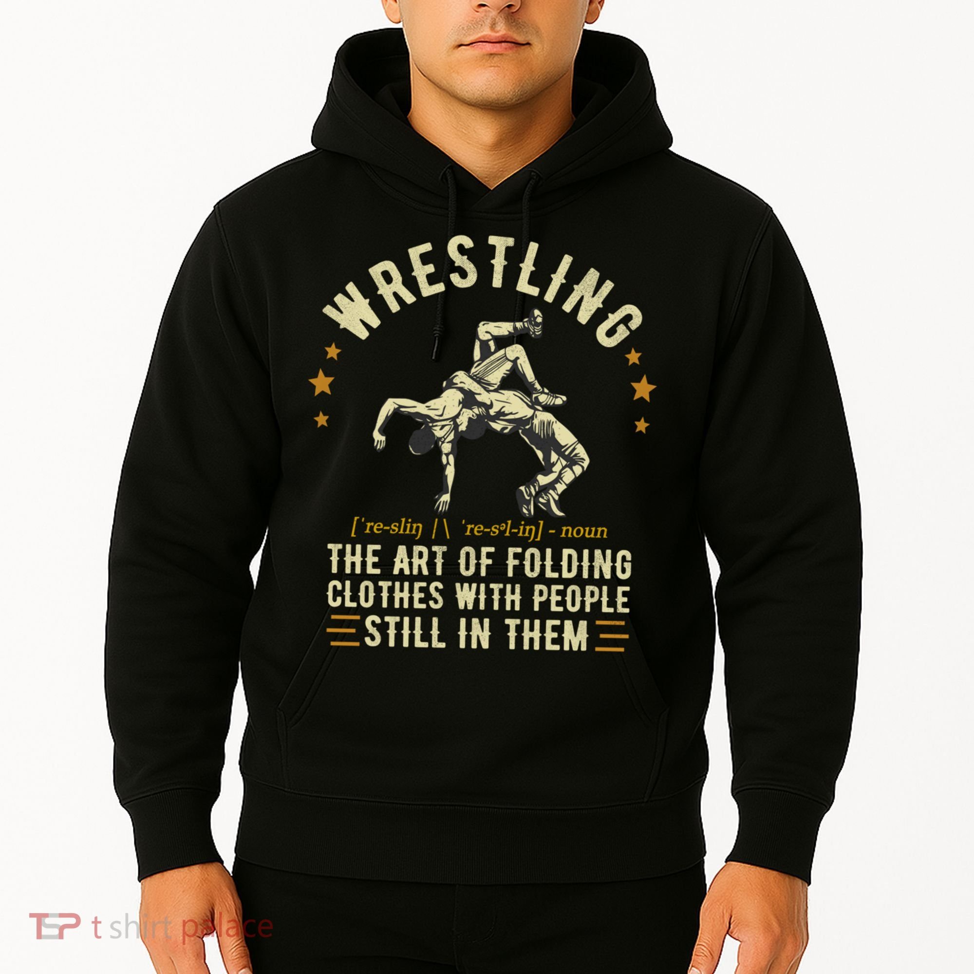 Wrestling Definition Funny Wrestle  Wrestling Cute Gift Hoodie