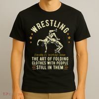 Wrestling Definition Funny Wrestle  Wrestling Cute Gift T-Shirt thumb 3