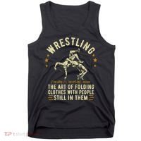 Wrestling Definition Funny Wrestle  Wrestling Cute Gift Tank Top thumb 0