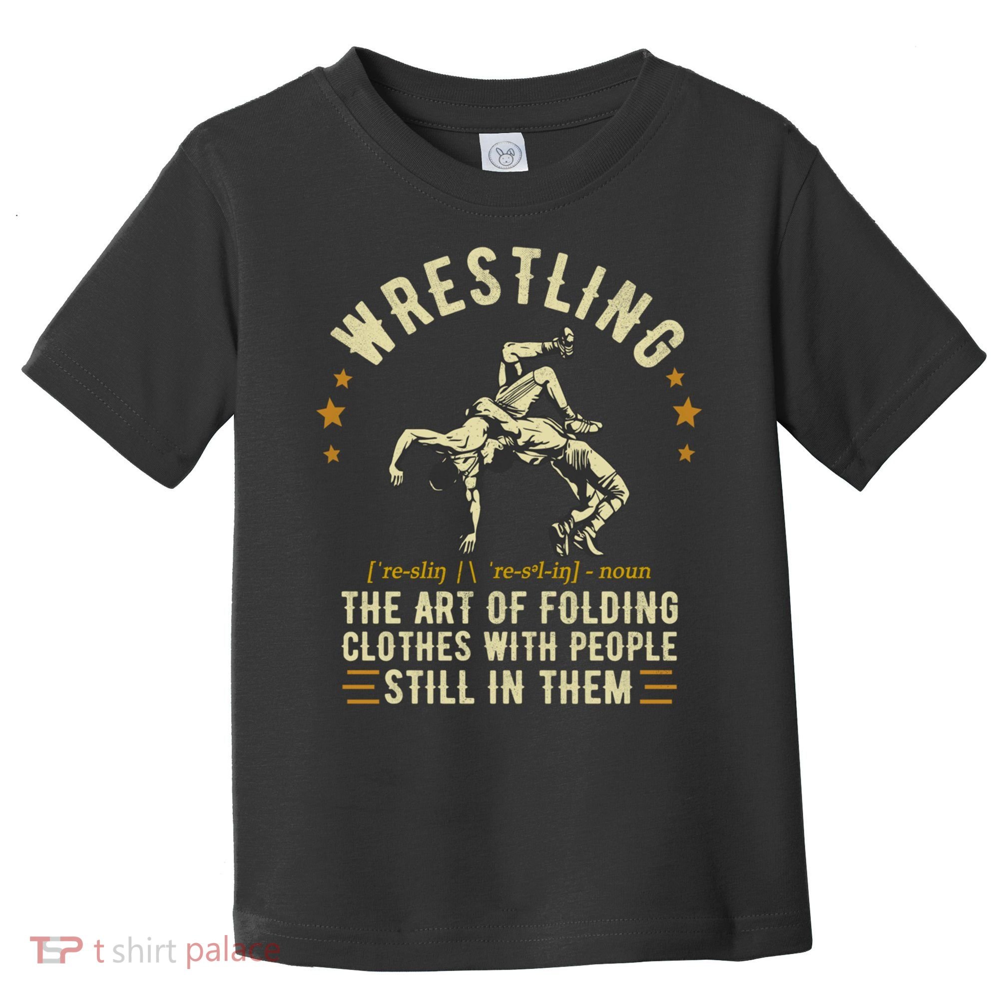 Wrestling Definition Funny Wrestle  Wrestling Cute Gift Toddler T-Shirt