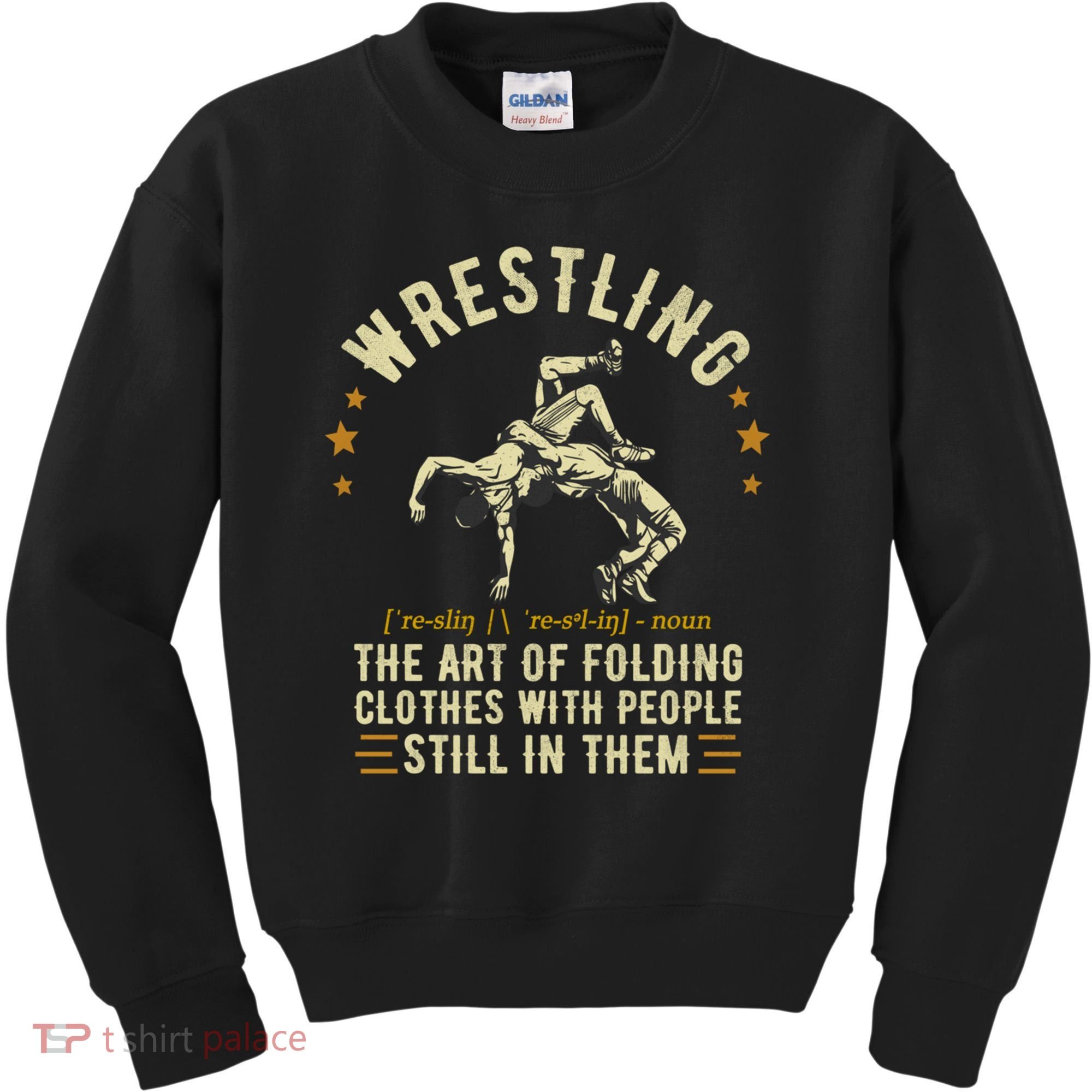 Wrestling Definition Funny Wrestle  Wrestling Cute Gift Kids Sweatshirt