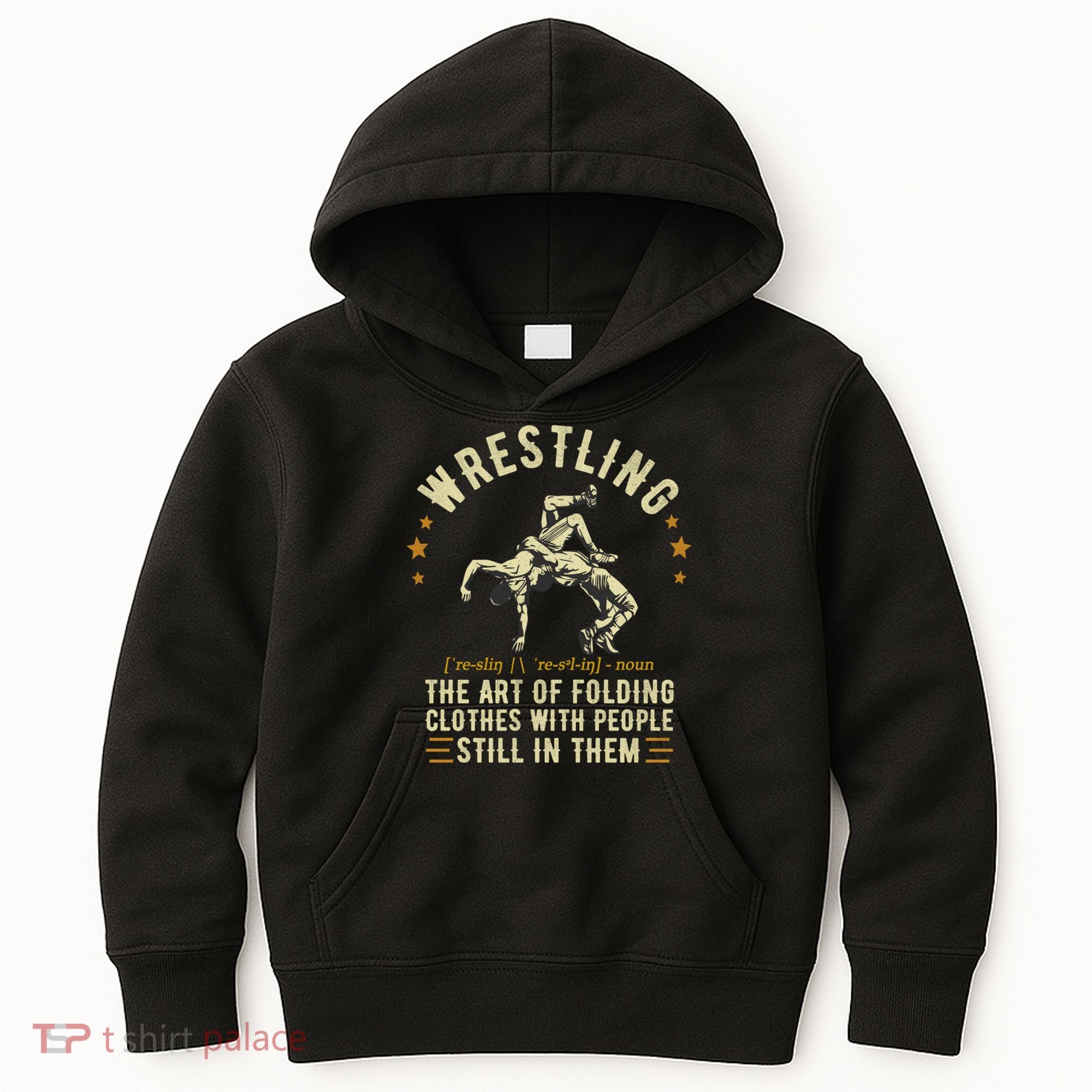 Wrestling Definition Funny Wrestle  Wrestling Cute Gift Kids Hoodie