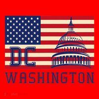 Washington Dc Flag Of The United States Santa Hat thumb 1