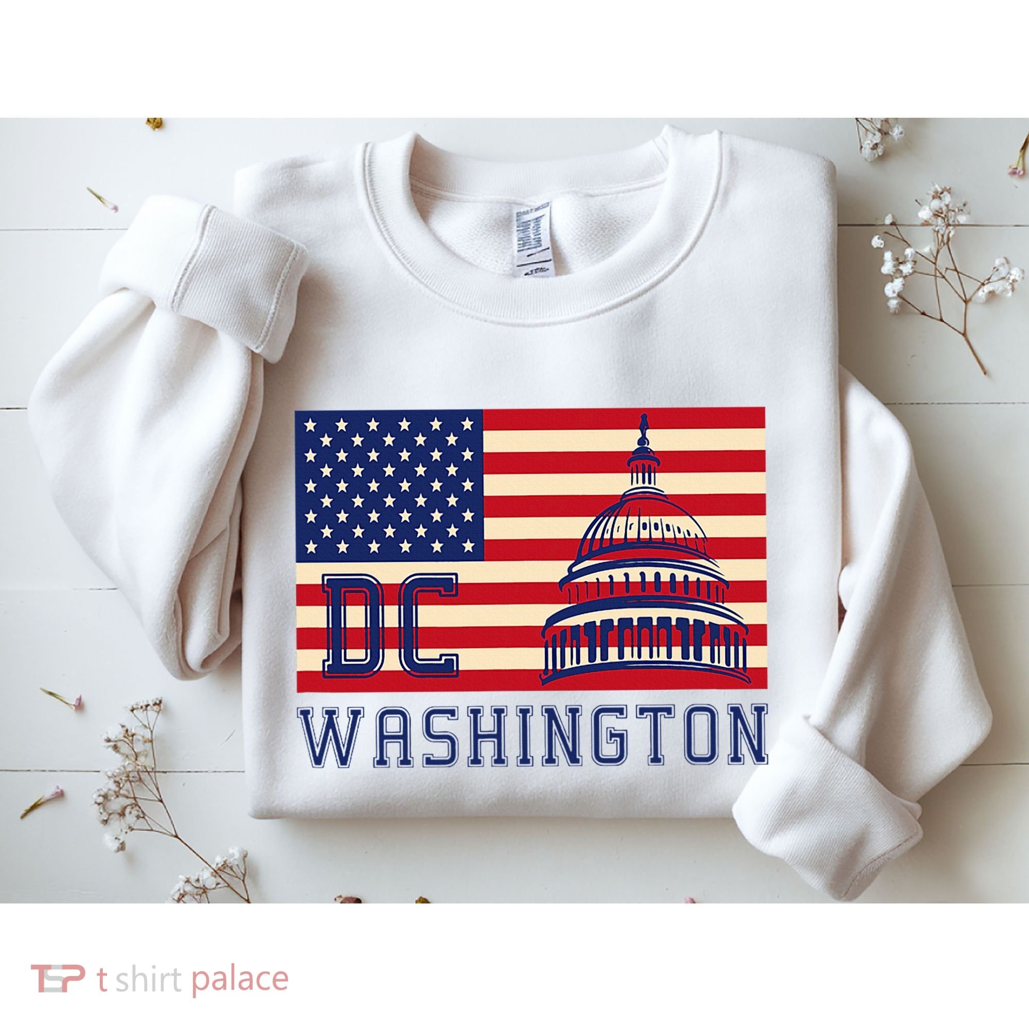 Washington Dc Flag Of The United States Sweatshirt