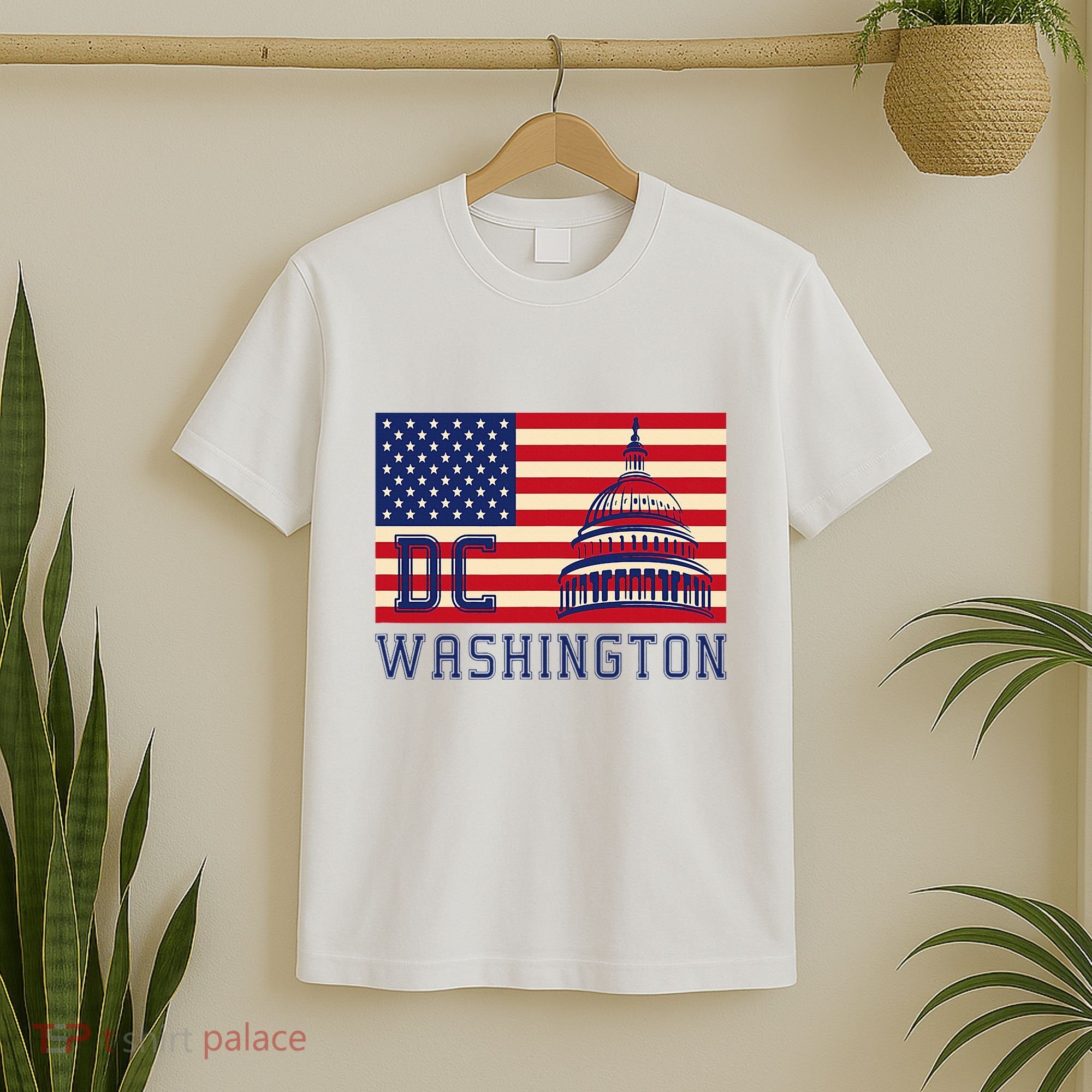 Washington Dc Flag Of The United States T-Shirt