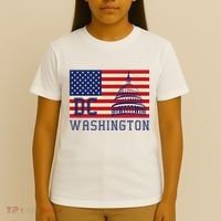Washington Dc Flag Of The United States T-Shirt thumb 4