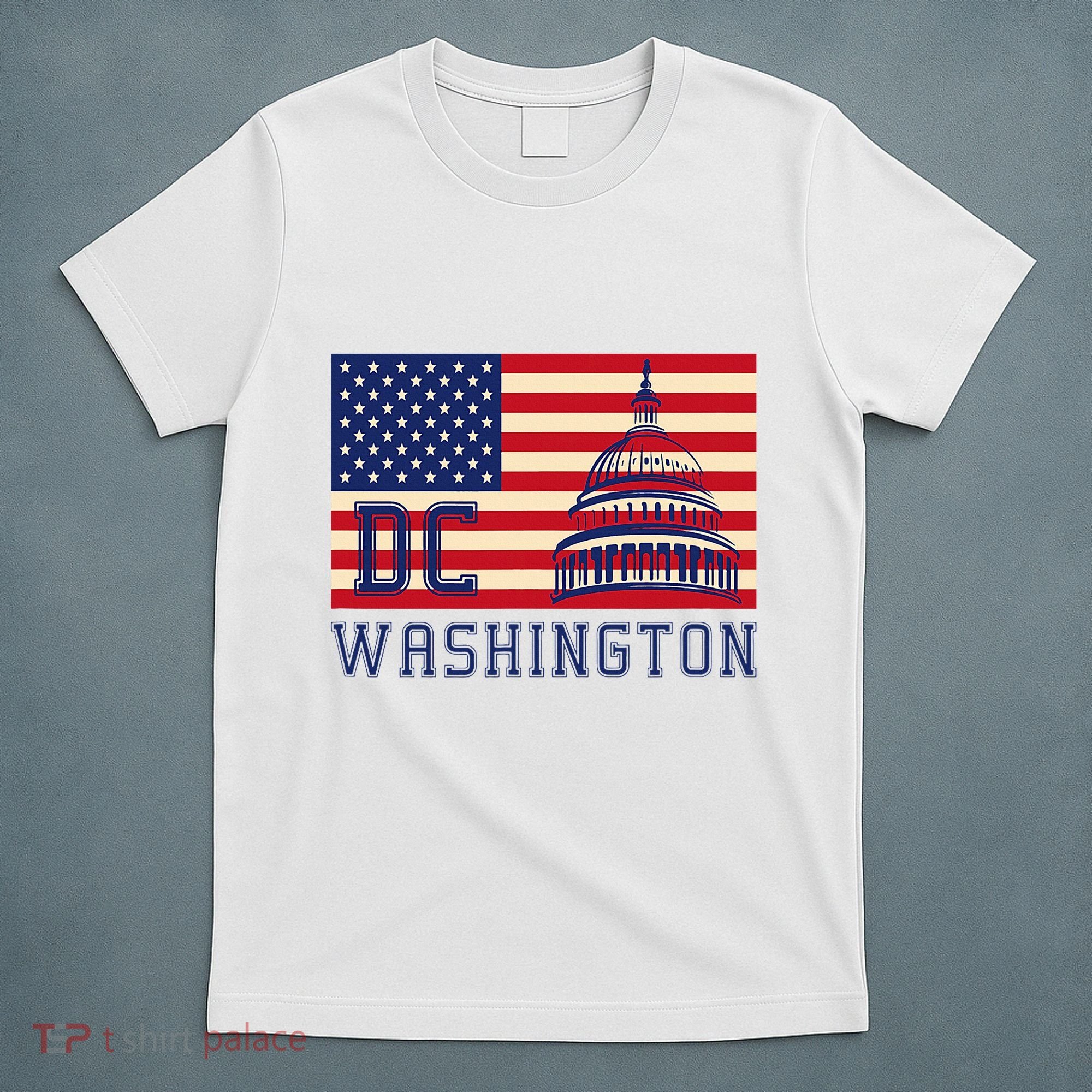 Washington Dc Flag Of The United States T-Shirt