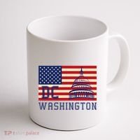 Washington Dc Flag Of The United States Coffee Mug thumb 1