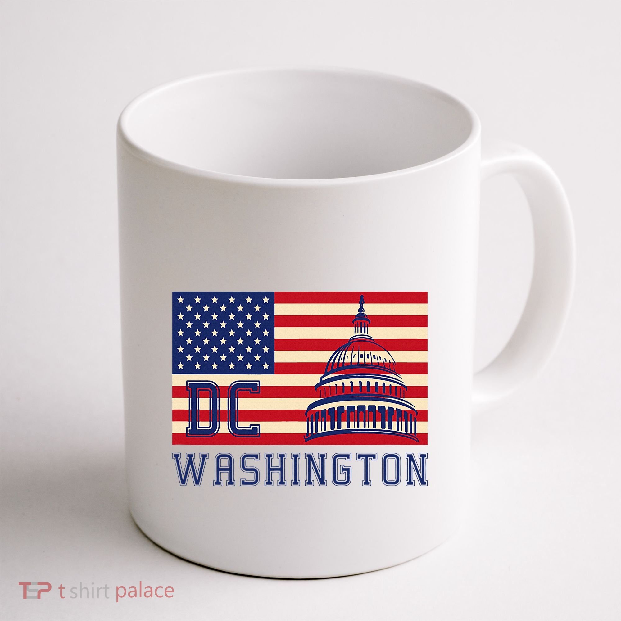 Washington Dc Flag Of The United States Coffee Mug