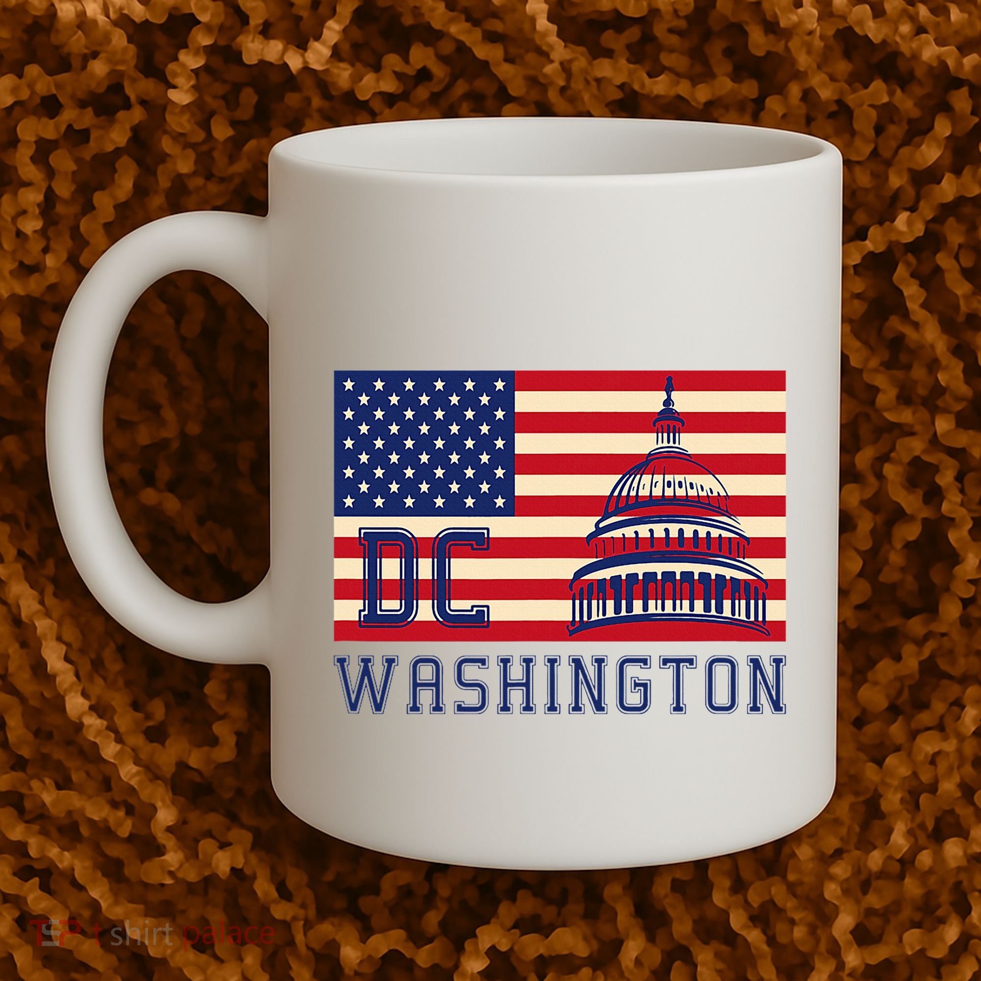 Washington Dc Flag Of The United States Coffee Mug