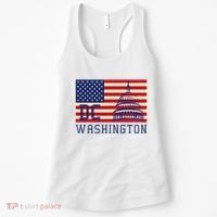 Washington Dc Flag Of The United States Women's Tank Top thumb 0