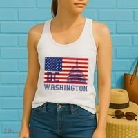 Washington Dc Flag Of The United States Women's Tank Top thumb 2