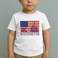 Washington Dc Flag Of The United States Toddler T-Shirt thumb 2