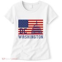 Washington Dc Flag Of The United States Women's T-Shirt thumb 0