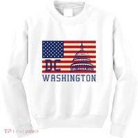 Washington Dc Flag Of The United States Kids Sweatshirt thumb 0